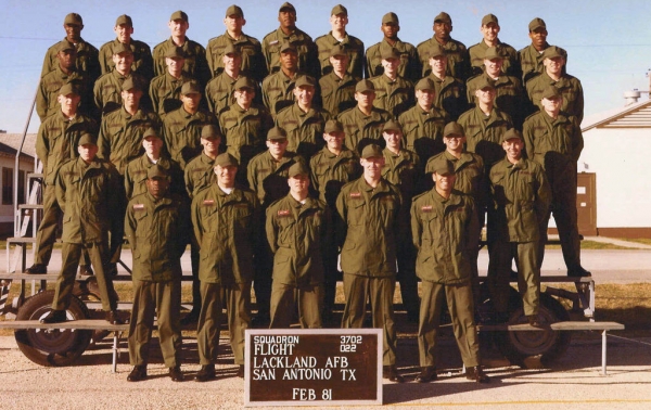 1981,LacklandAFB,Squadron 3702, Flight 022