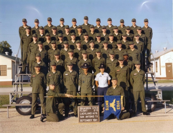 1981,LacklandAFB,Squadron 3703, Flight 213