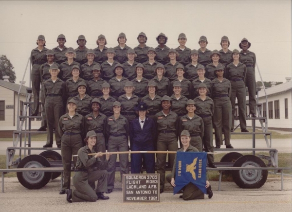 1981,LacklandAFB,Squadron 3703, Flight W-083