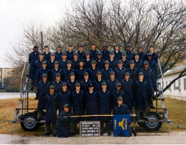 1981,LacklandAFB,Squadron 3703, Flight W-110
