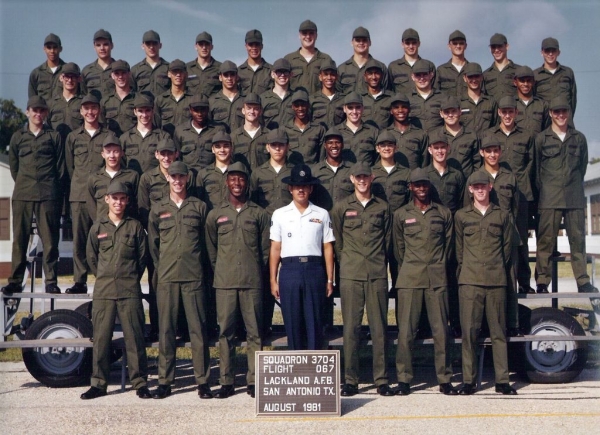 1981,LacklandAFB,Squadron 3704, Flight 067
