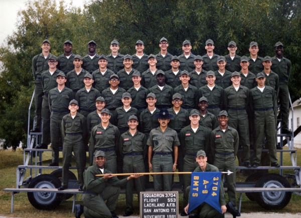 1981,LacklandAFB,Squadron 3704, Flight 553