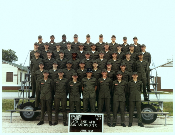 1981,LacklandAFB,Squadron 3706, Flight 511