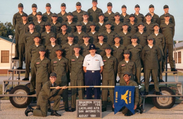 1981,LacklandAFB,Squadron 3706, Flight 156