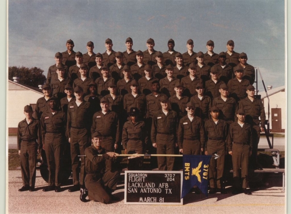 1981,LacklandAFB,Squadron 3707, Flight 204