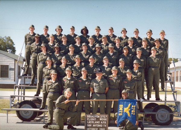 1981,LacklandAFB,Squadron 3707, Flight W-066