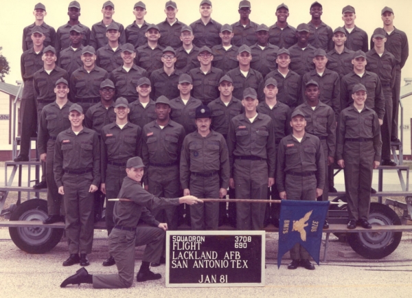 1981,LacklandAFB,Squadron 3708, Flight 690