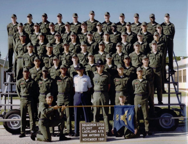 1981,LacklandAFB,Squadron 3708, Flight 459