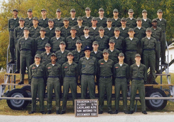 1981,LacklandAFB,Squadron 3708, Flight 578