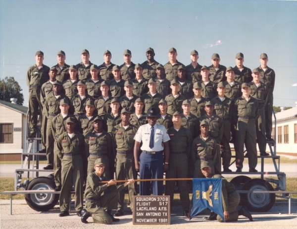 1981,LacklandAFB,Squadron 3708, Flight 517