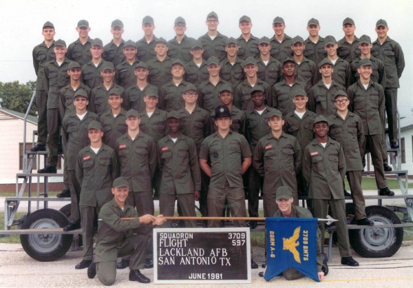 1981,LacklandAFB,Squadron 3709, Flight 597