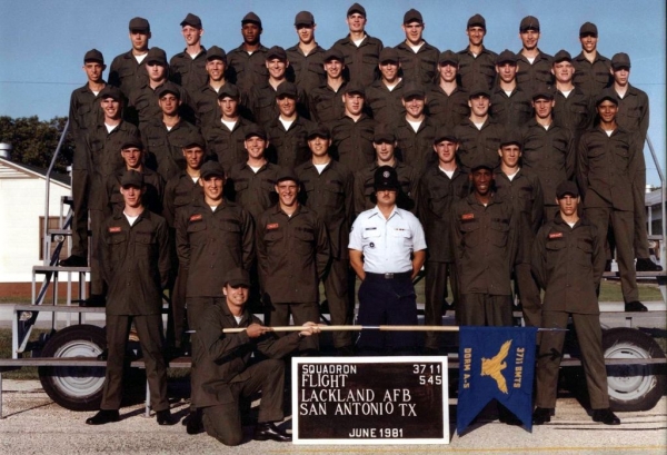 1981,LacklandAFB,Squadron 3711, Flight 545