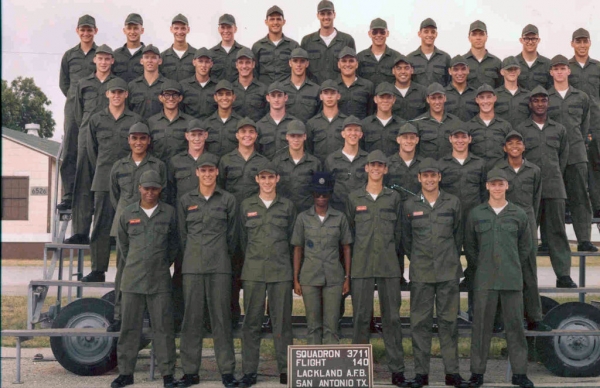 1981,LacklandAFB,Squadron 3711, Flight 140
