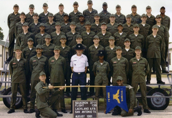 1981,LacklandAFB,Squadron 3711, Flight 139