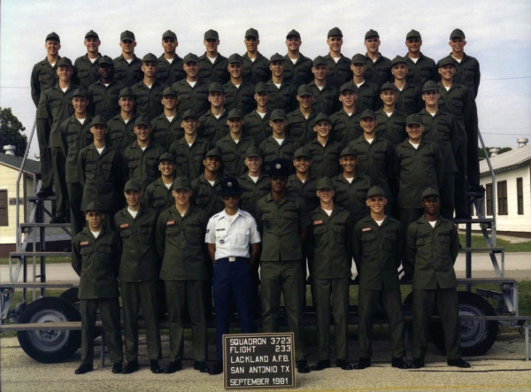 1981,LacklandAFB,Squadron 3723, Flight 233