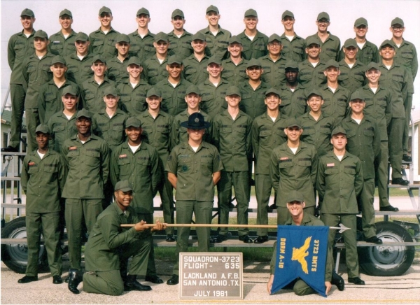 1981,LacklandAFB,Squadron 3723, Flight 635