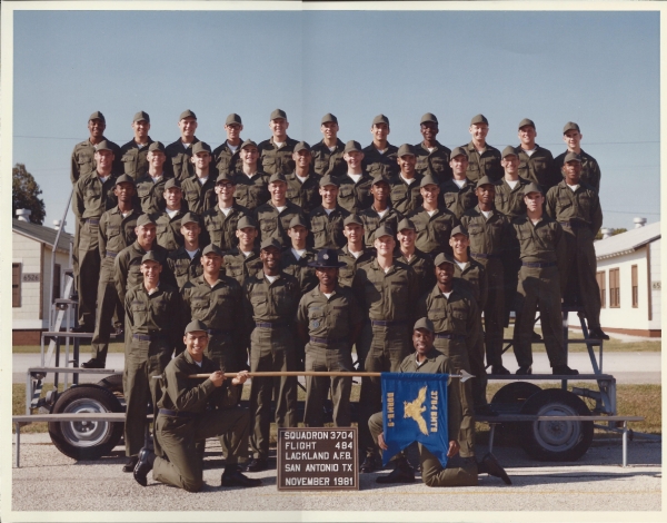 1981,Lackland AFB,Squadron 3704,Flight 484