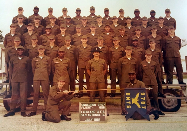 1981,Lackland AFB,Squadron 3707,Flight 626