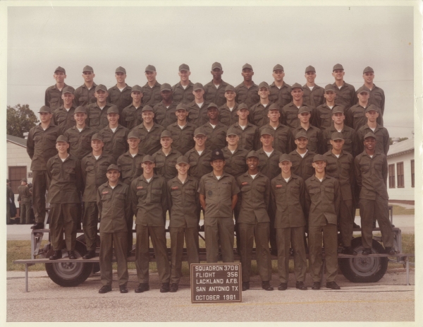 1981,Lackland AFB,Squadron 3708,Flight 356
