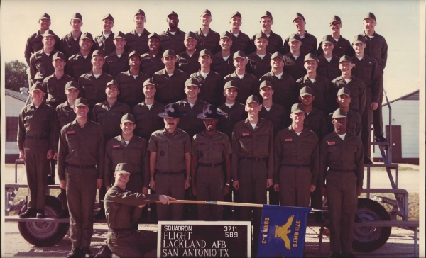 1981,Lackland AFB,Squadron 3711,Flight 589