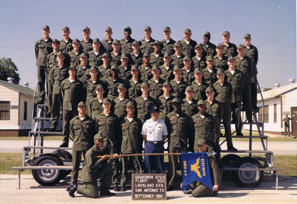 1981,Lackland AFB,Squadron 3723,Flight 302