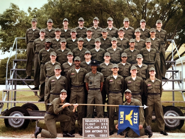 1982, Lackland AFB, Squadron 3723, Flight 333