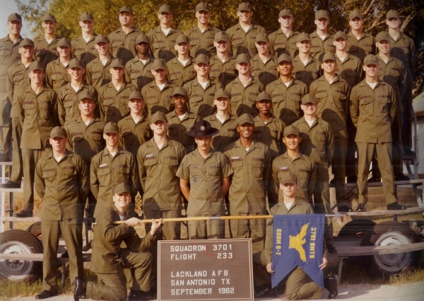 1982,LacklandAFB,Squadron 3701, Flight 233