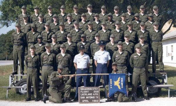 1982,LacklandAFB,Squadron 3701, Flight 269