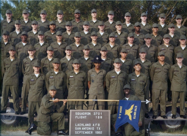 1982,LacklandAFB,Squadron 3701, Flight 168