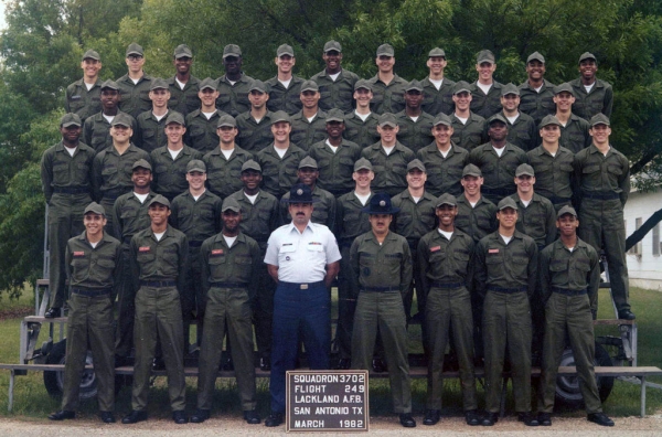 1982,LacklandAFB,Squadron 3702, Flight 249