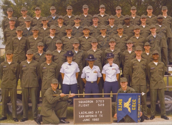 1982,LacklandAFB,Squadron 3703, Flight 529
