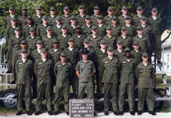 1982,LacklandAFB,Squadron 3704, Flight 338