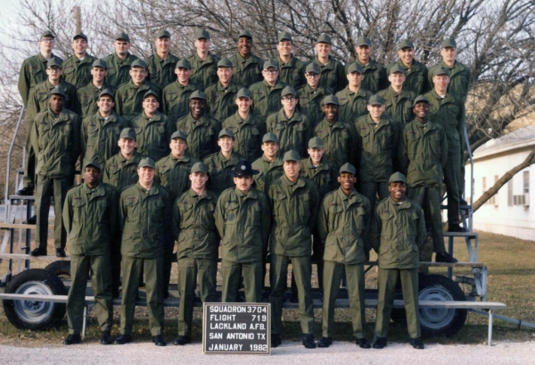1982,LacklandAFB,Squadron 3704, Flight 719