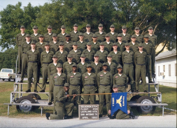 1982,LacklandAFB,Squadron 3704, Flight 298