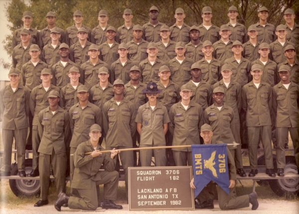 1982,LacklandAFB,Squadron 3706, Flight 182