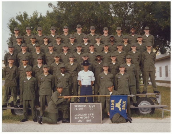 1982,LacklandAFB,Squadron 3706, Flight 001