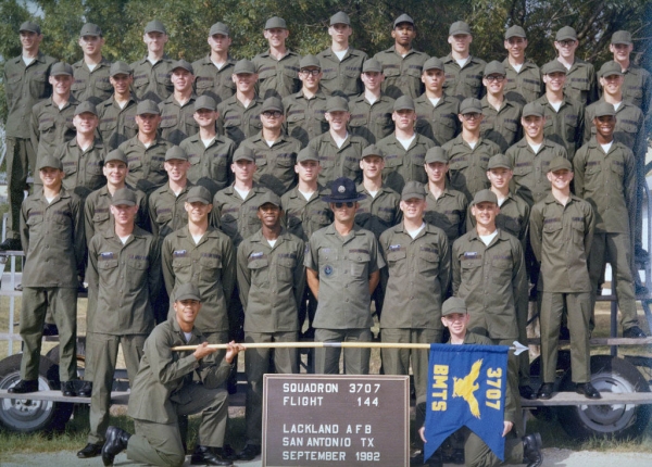 1982,LacklandAFB,Squadron 3707, Flight 144