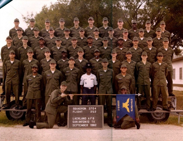 1982,Lackland AFB,Squadron 3704,Flight 252