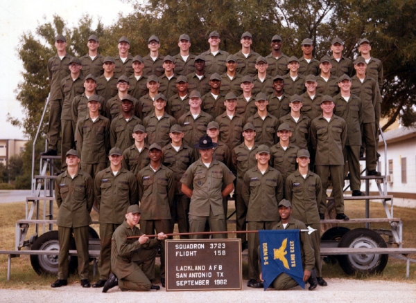 1982,Lackland AFB,Squadron 3723,Flight 158