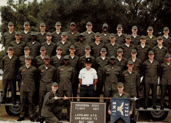 1982,Lackland AFB,Squadron 3723,Flight 364