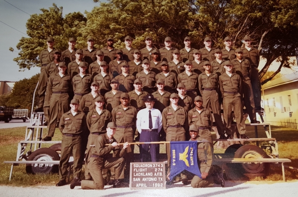 1982,Lackland AFB,Squadron 3743,Flight 274