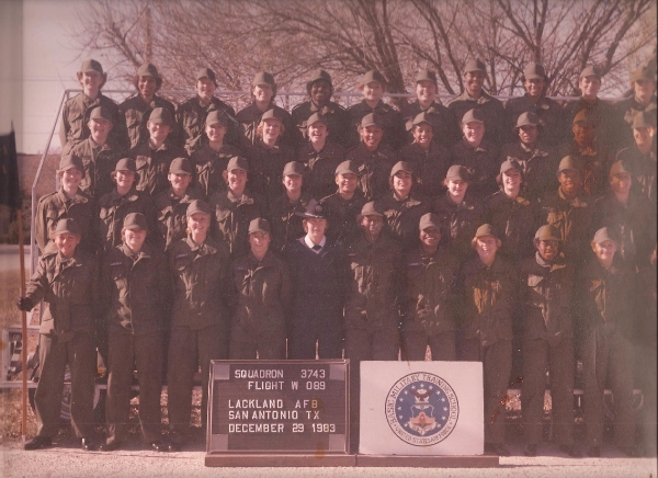 1983,LacklandAFB,Squadron 3743, Flight W089