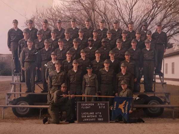 1983,Lackland AFB,Squadron 3704,Flight 572