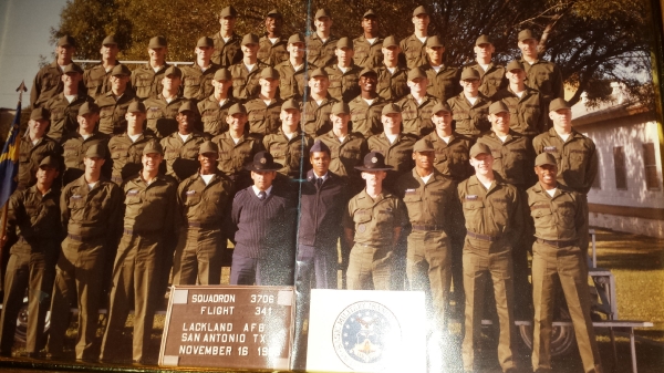 1983,Lackland AFB,Squadron 3706,Flight 341