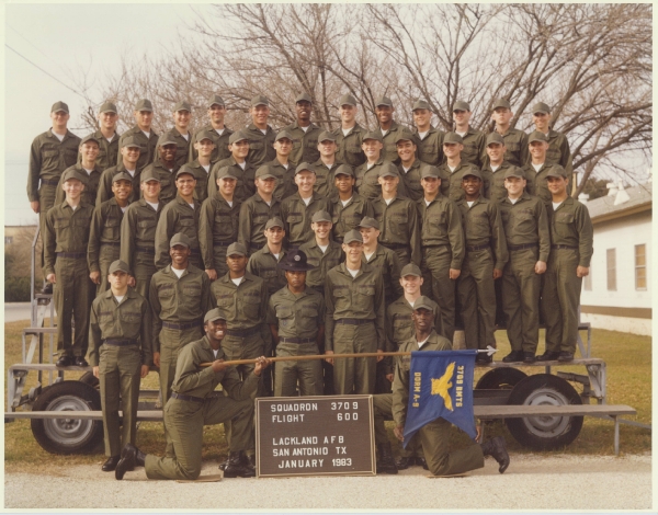 1983,Lackland AFB,Squadron 3709 Flight 600