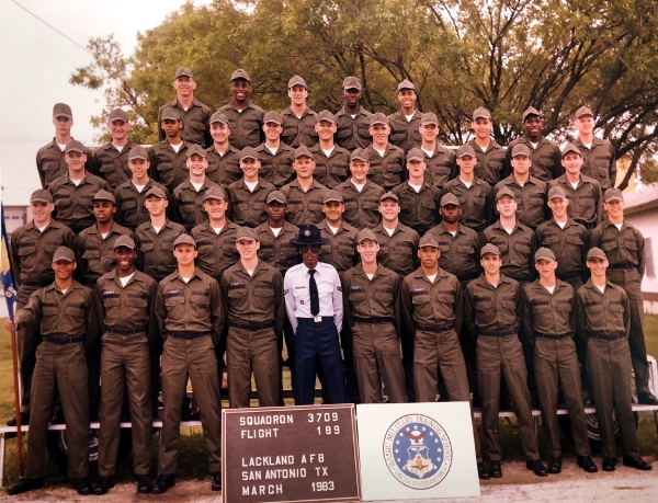 1983,Lackland AFB,Squadron 3709,Flight 189
