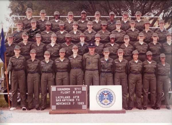 1983,Lackland AFB,Squadron 3711,Flight W-063