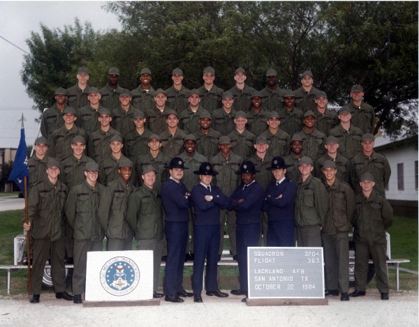 1984,Lackland AFB,Squadron 3704,Flight 363