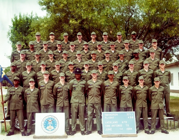 1984,Lackland AFB,Squadron 3711,Flight 468