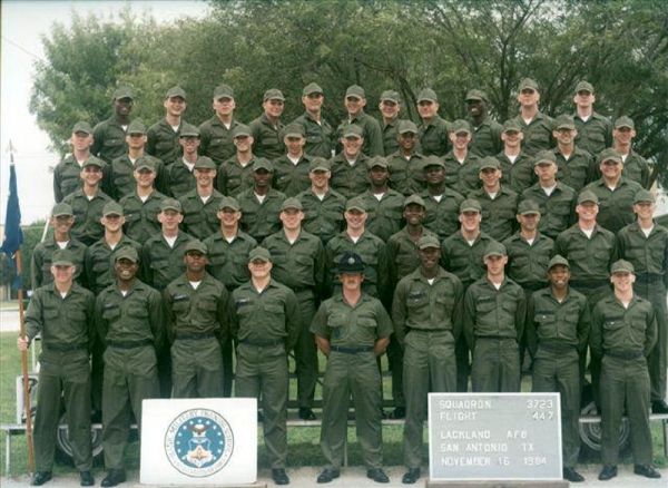 1984,Lackland AFB,Squadron 3723,Flight 447